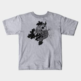 elephant in outer space Kids T-Shirt
